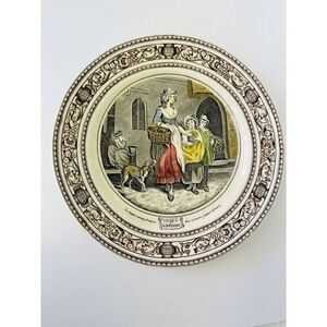 Adams Cries of‎ London  10" DINNER PLATE Two Bunches A Penny primroses See Photo